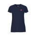 Ladies Fit Tee  Navy