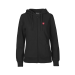 Ladies Hoodie W. Zip Sort