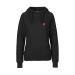 Ladies Hoodie Sort