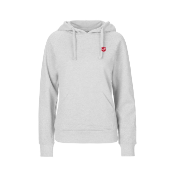 Ladies Hoodie Lysegrå