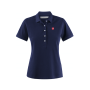 Poloshirt dame Navy