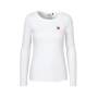 Ladies Long Sleeve T-Shirt Hvid