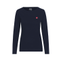 Ladies Long Sleeve T-Shirt Navy