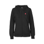 Ladies Hoodie W. Zip Sort